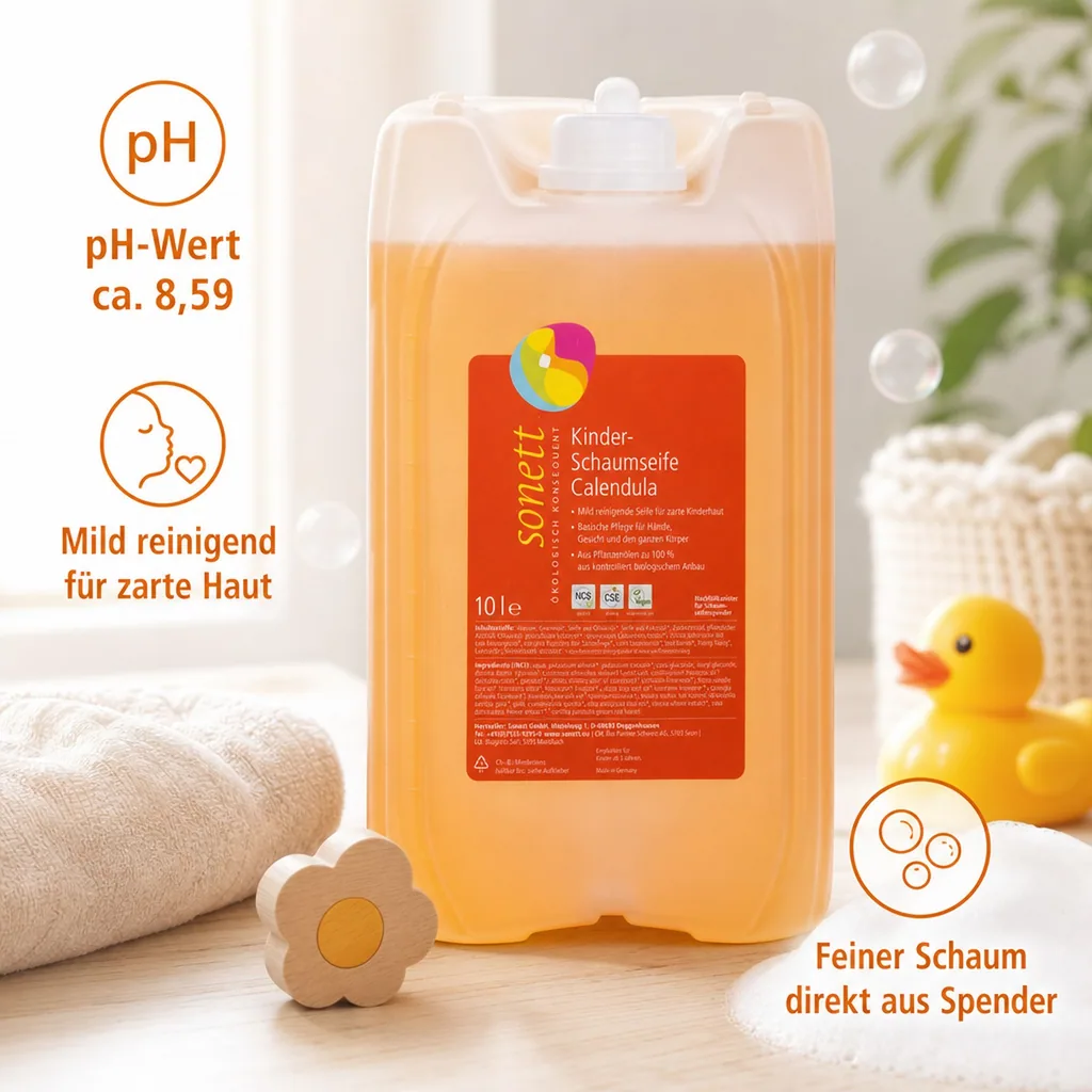 SONETT Kinder Schaumseife Calendula 10 Liter