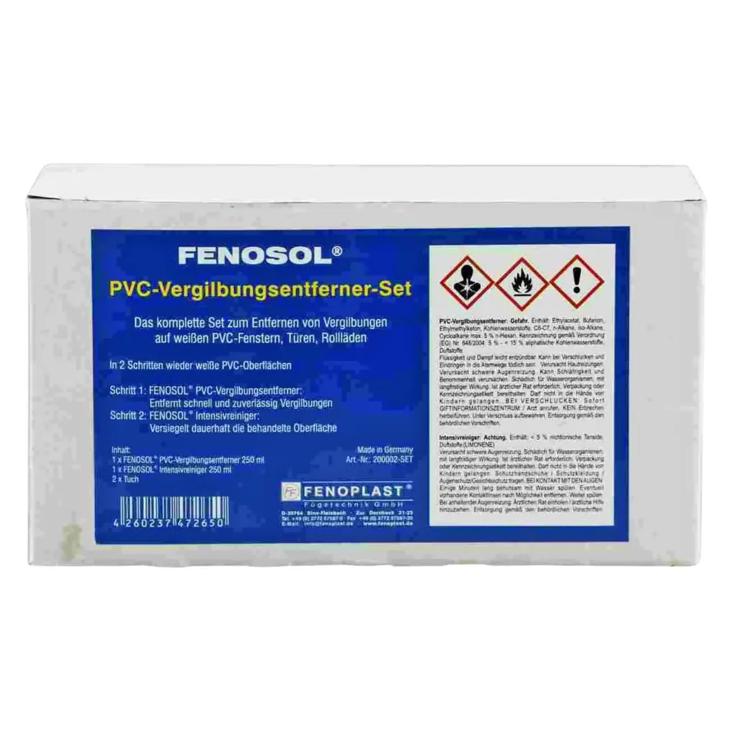 FENOPLAST Fenosol PVC-Vergilbungsentferner-Set