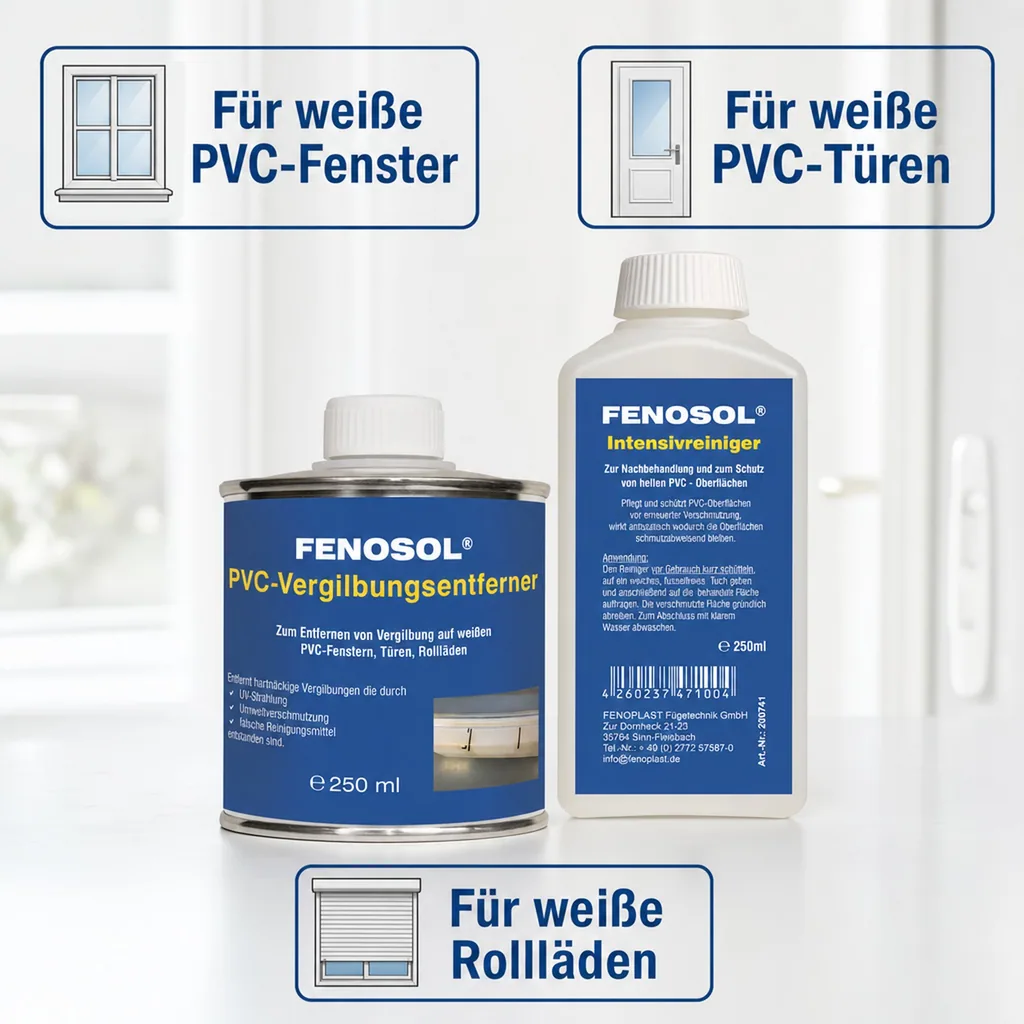 FENOPLAST Fenosol PVC-Vergilbungsentferner-Set
