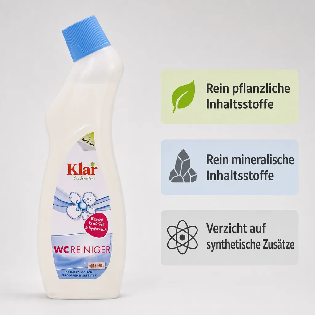 KLAR WC Reiniger ohne Duft 750 ml