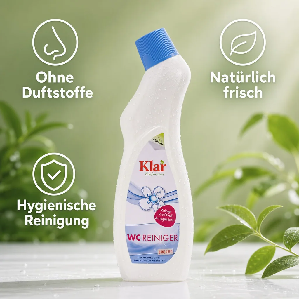 KLAR WC Reiniger ohne Duft 750 ml