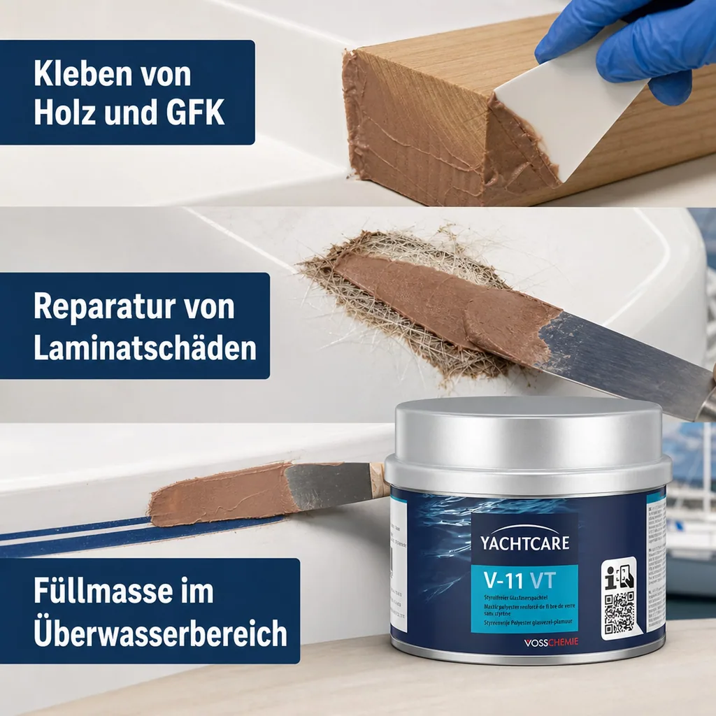YACHTCARE V-11 VT Faserspachtel 700 g