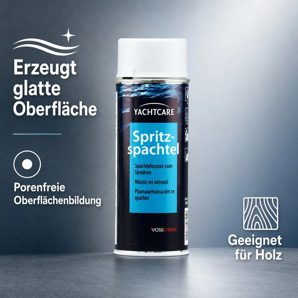 YACHTCARE Spritzspachtel 400 ml Sprühdose