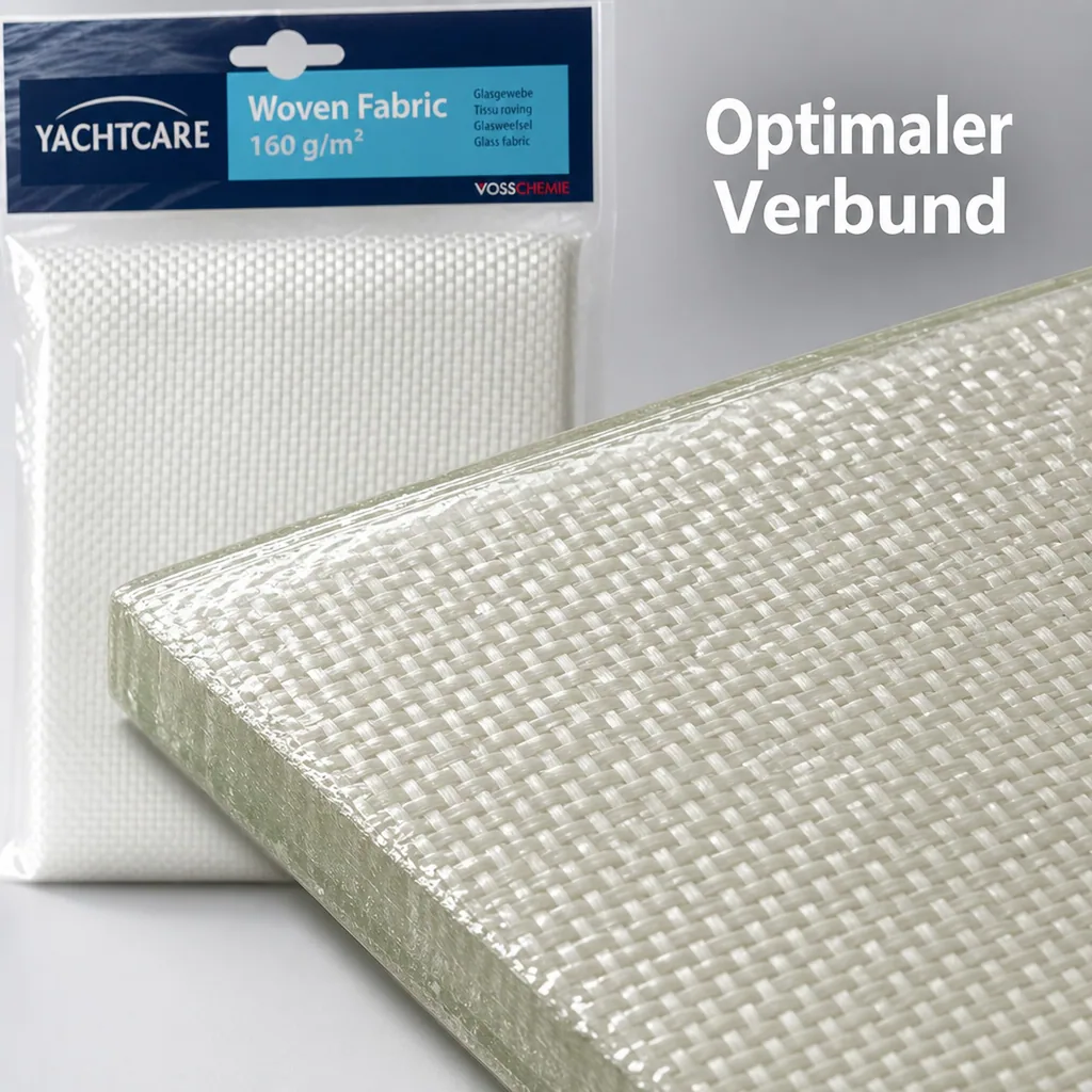 YACHTCARE Woven Fabric 160 g Glasgewebe 1,0 m² Inhalt