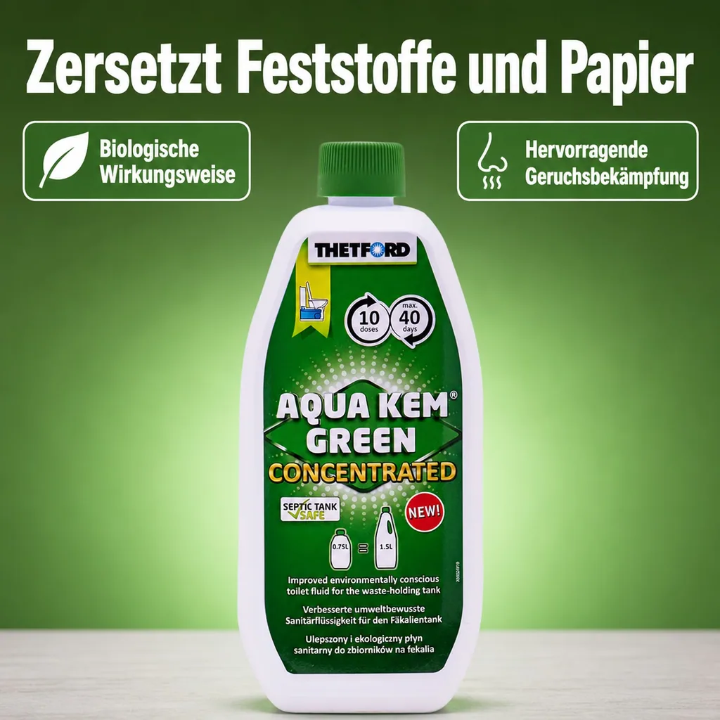 THETFORD Aqua Kem Green 0,75 Liter Konzentrat