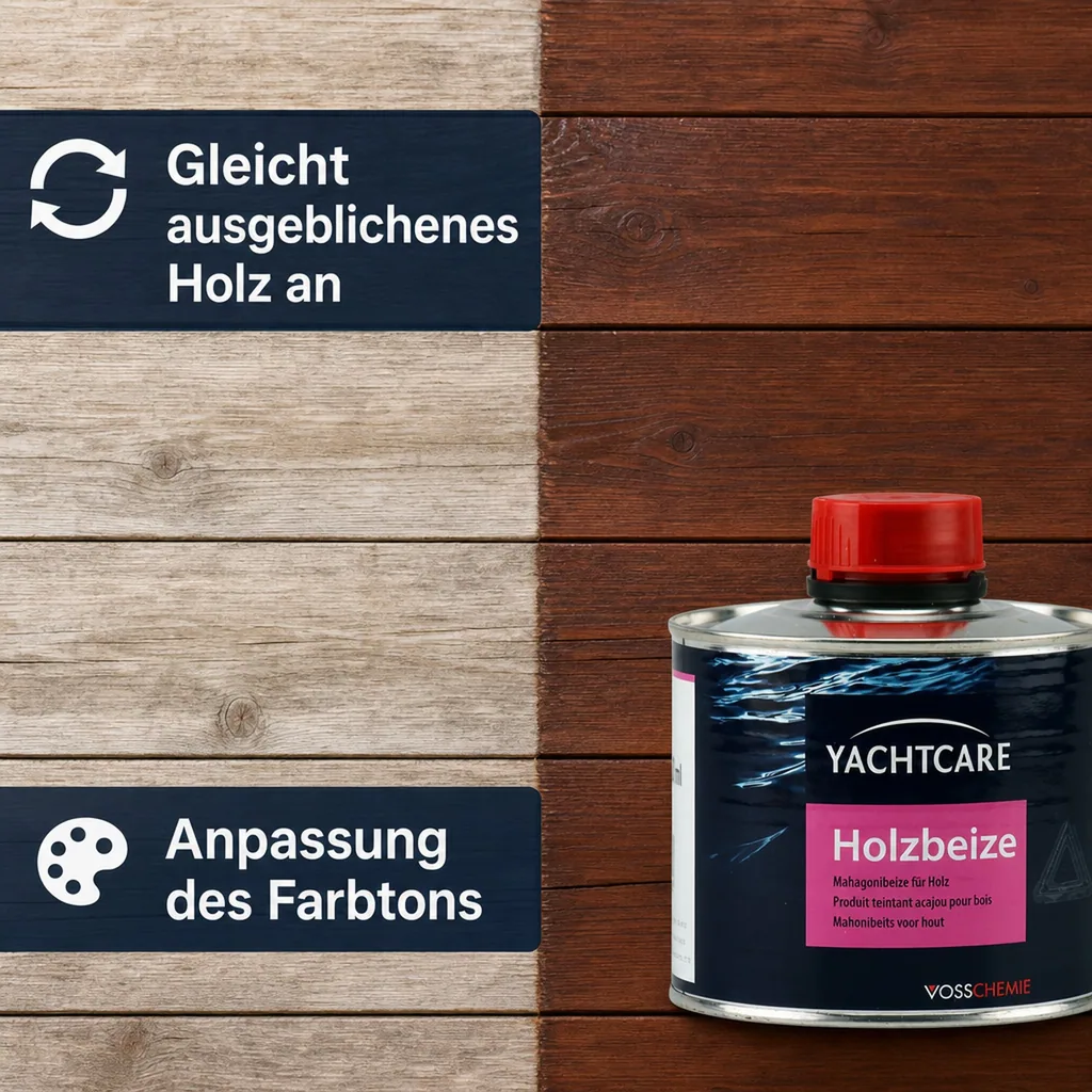 YACHTCARE Holzbeize 400 ml