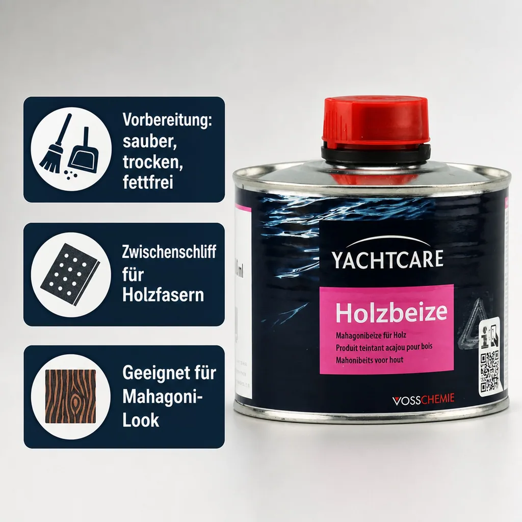 YACHTCARE Holzbeize 400 ml