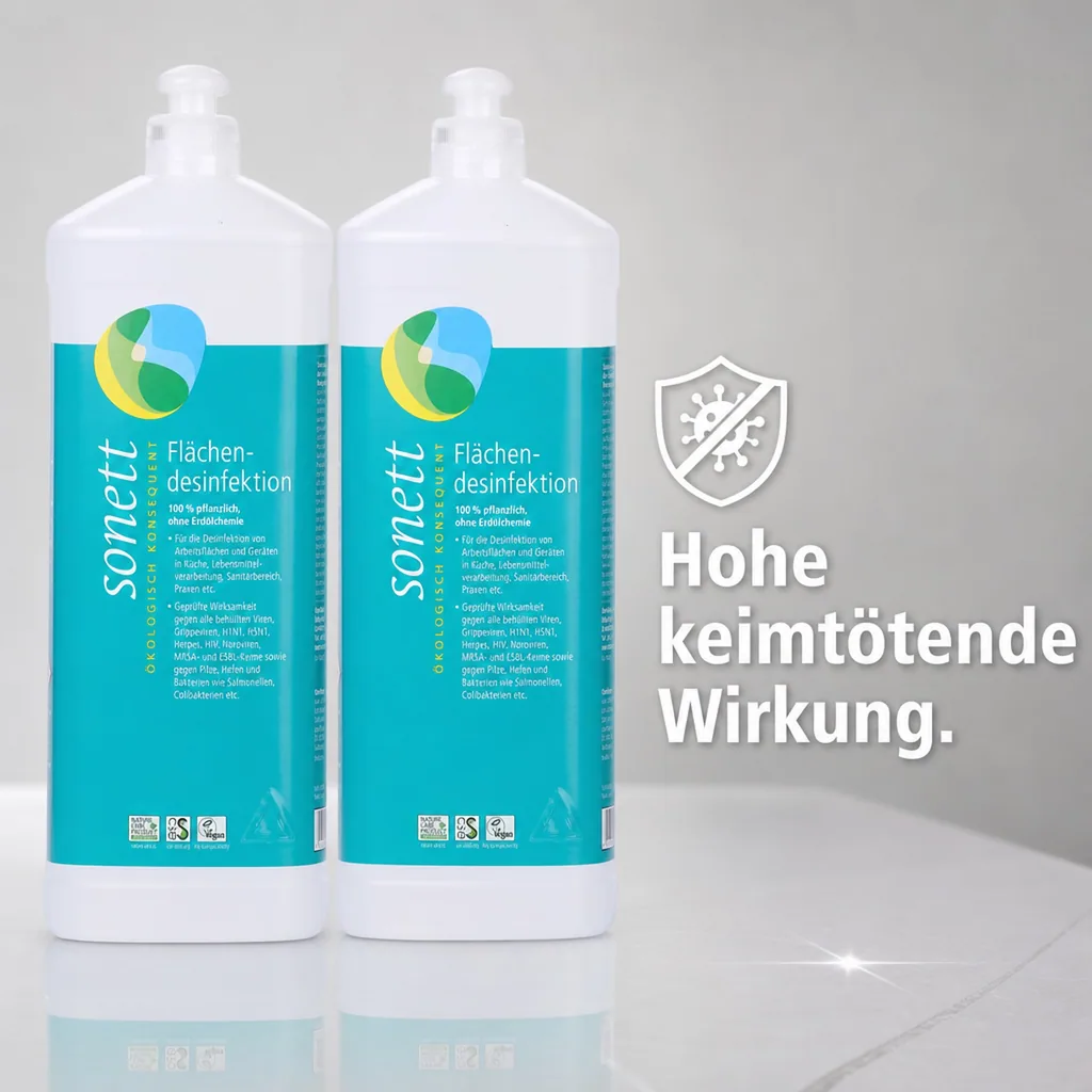 SONETT Flächendesinfektion 2 x 1 Liter DVG gelistet