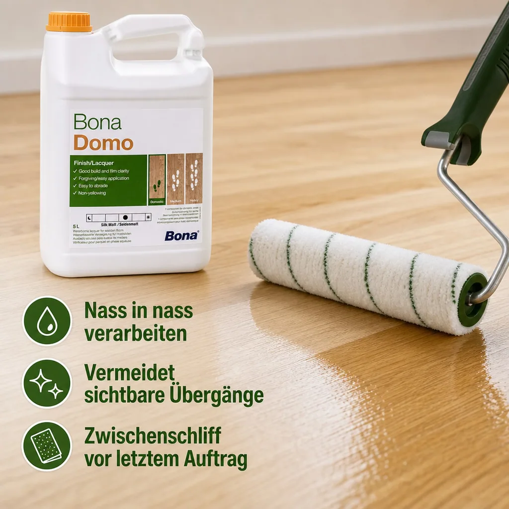 BONA Domo 5 Liter halbmatt 1K Wasserlack