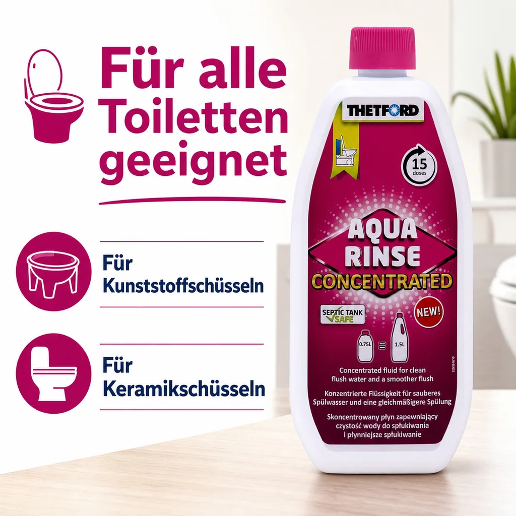 THETFORD Aqua Kem Rinse 0,75 Liter Konzentrat