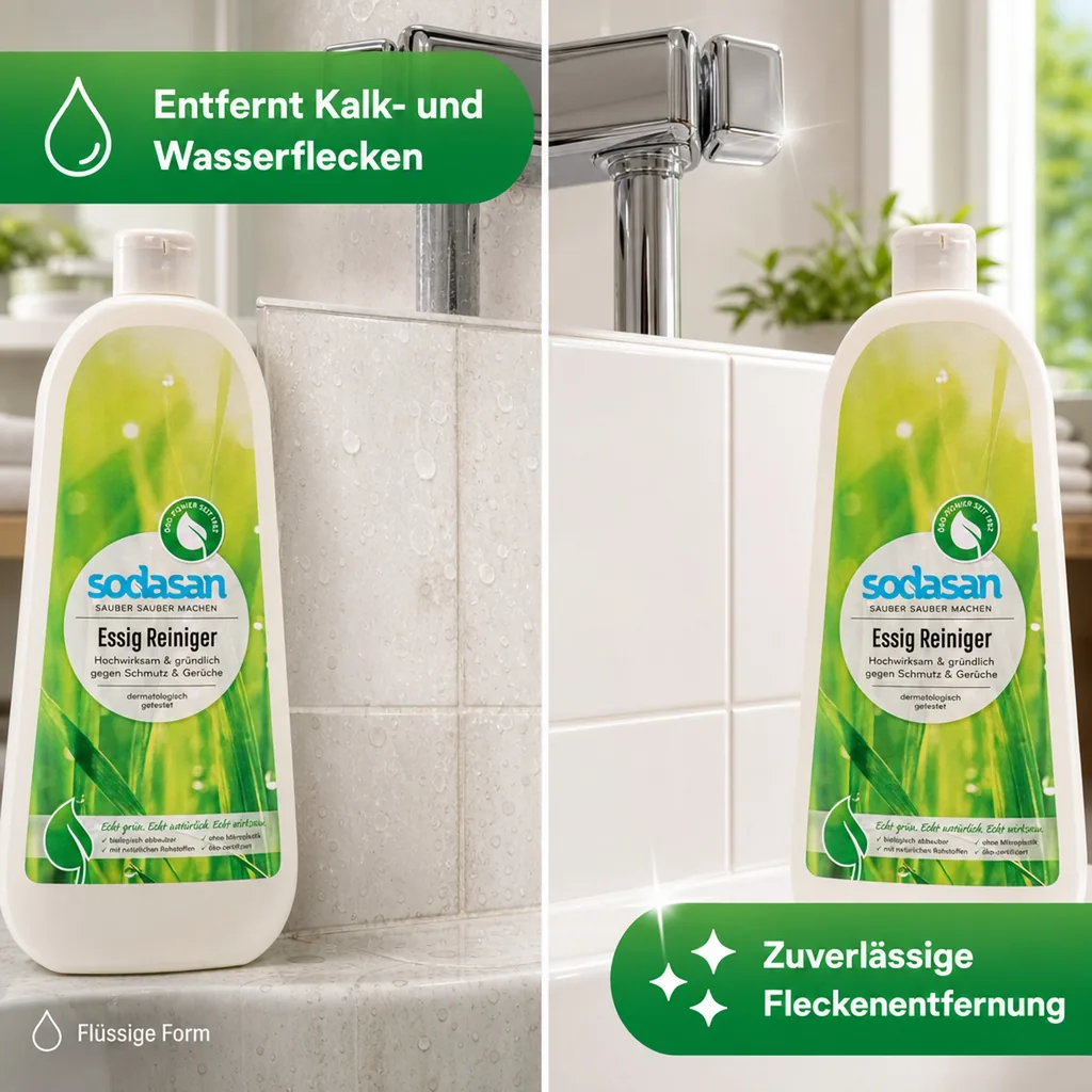 SODASAN Essigreiniger 2 x 1 Liter