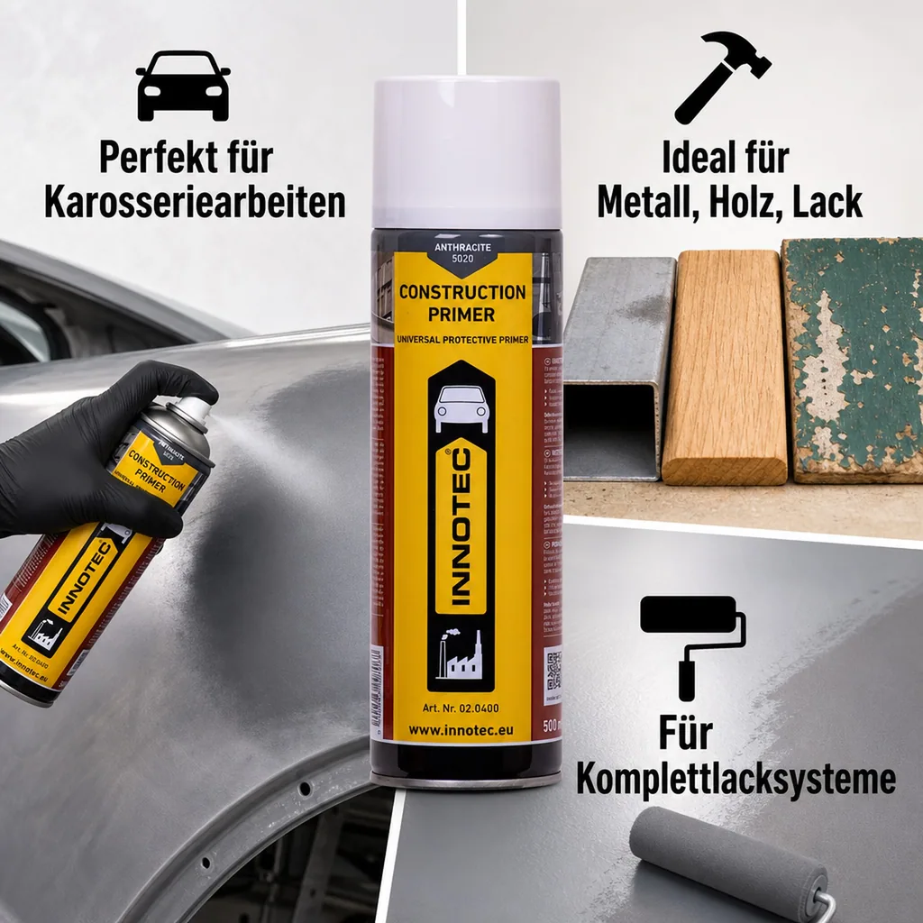 INNOTEC Construction Primer 500 ml antracite Grundierung