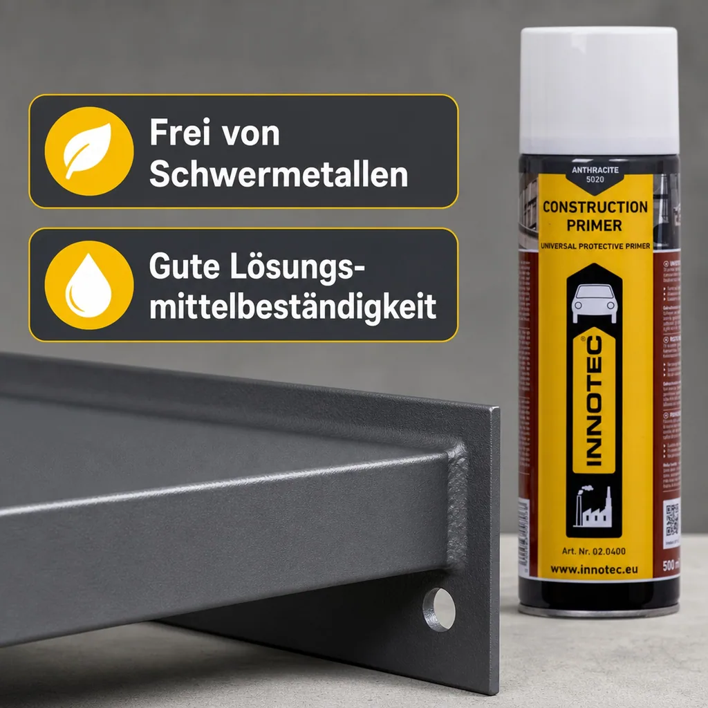 INNOTEC Construction Primer 500 ml antracite Grundierung