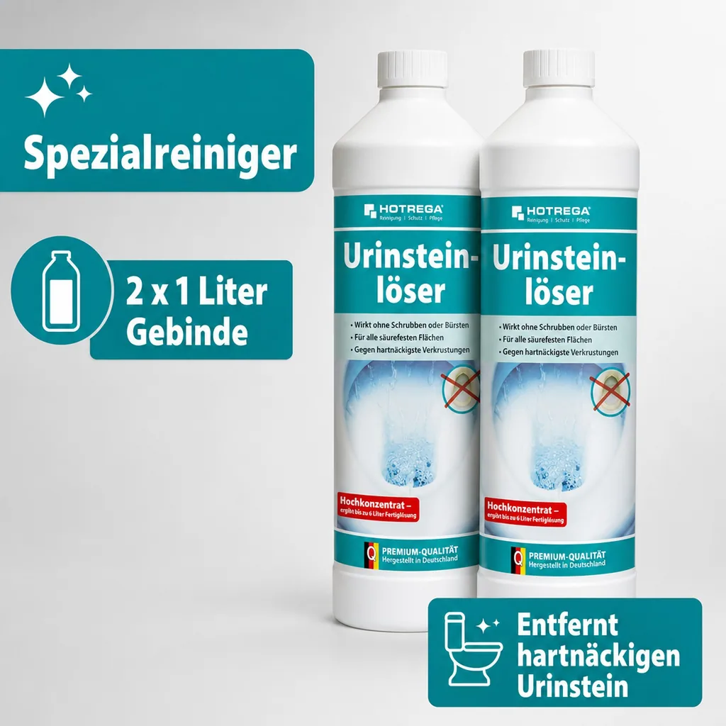 HOTREGA Urinsteinlöser 2 x 1 Liter Konzentrat