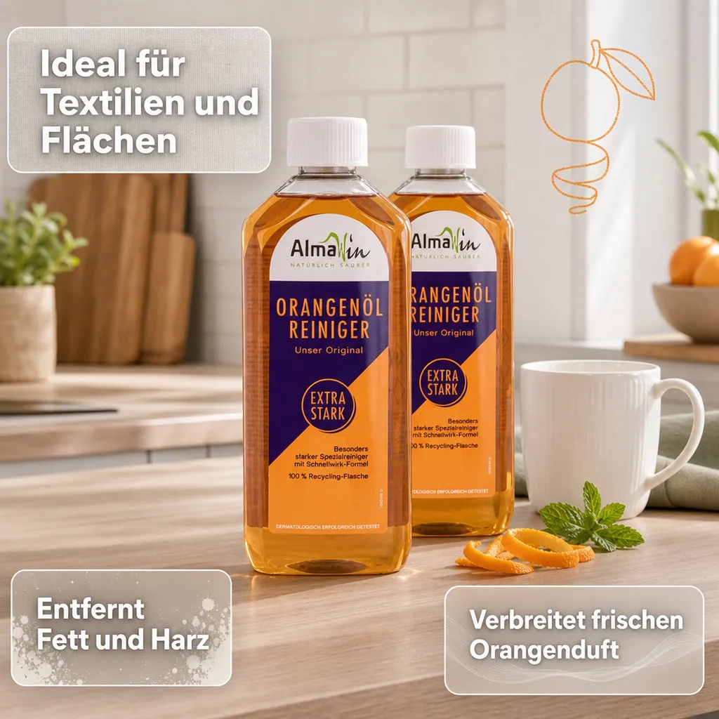 ALMAWIN Orangenölreiniger extra stark 2 x 500 ml Konzentrat