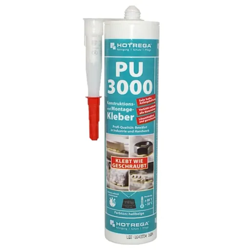 HOTREGA PU 3000 Konstruktions- und Montagekleber 5 x 310 ml