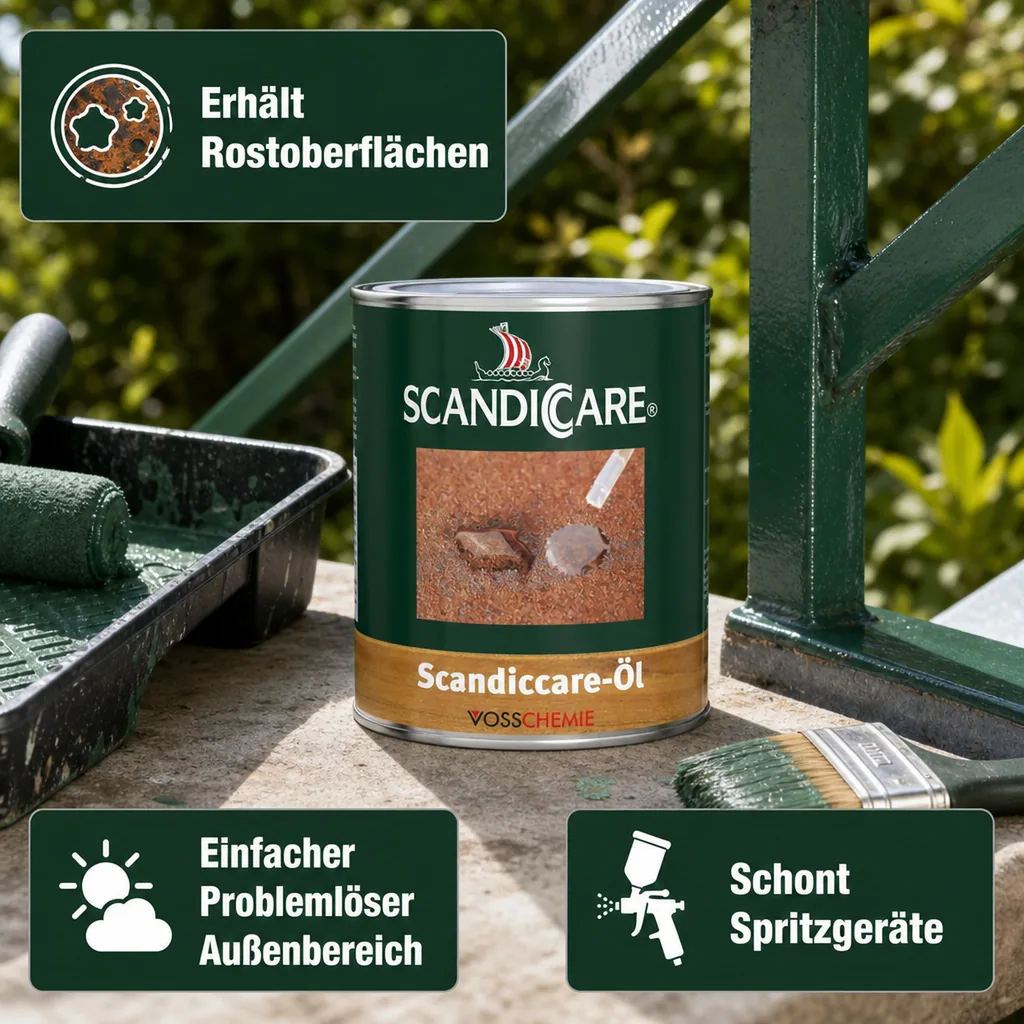 SC SCANDICCARE Öl 1 Liter Farbzusatz- und Rostversiegelung A