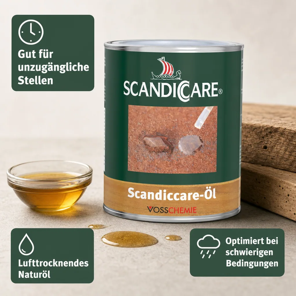 SC SCANDICCARE Öl 1 Liter Farbzusatz- und Rostversiegelung A
