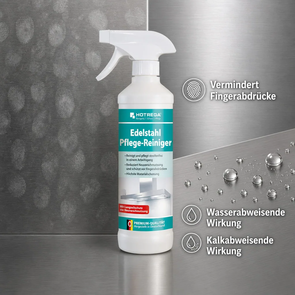 HOTREGA Edelstahl Pflegereiniger 500 ml