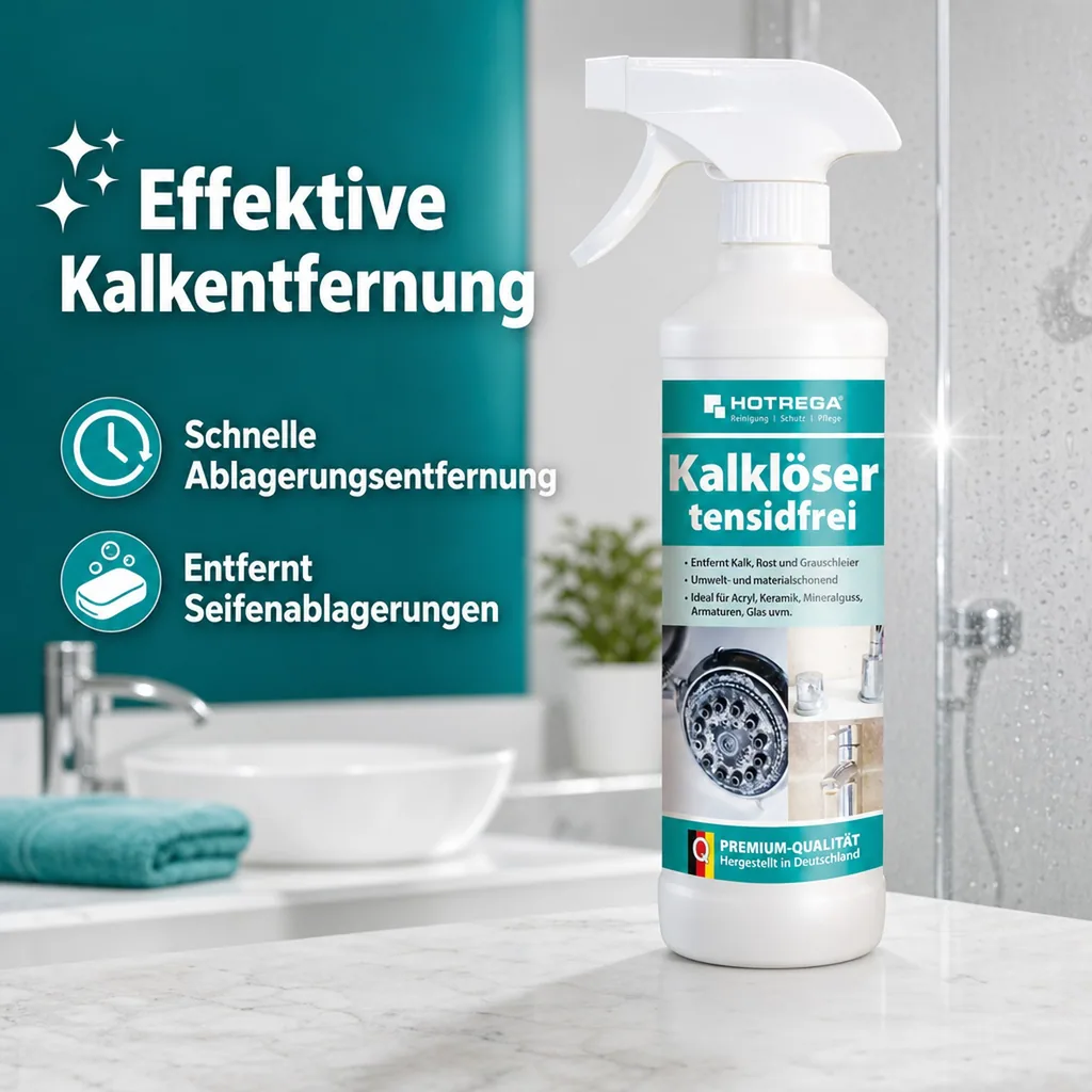 HOTREGA Kalklöser tensidfrei 500 ml Sprühflasche