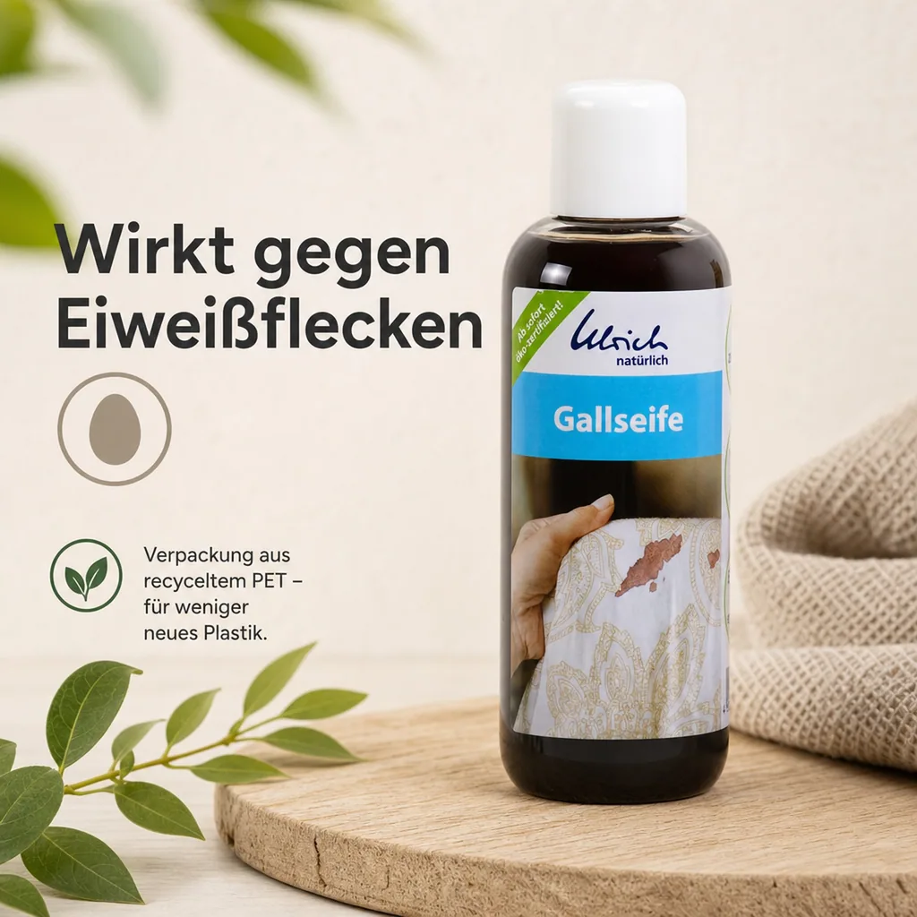 ULRICH natürlich Gallseife 250 ml flüssig palmölfrei* öko-zertifiziert