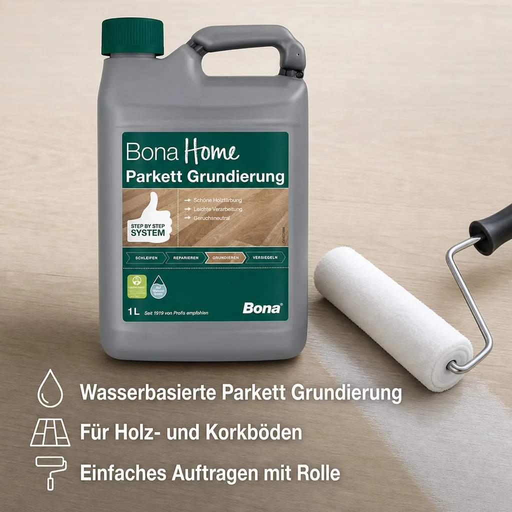BONA Home Parkett Grundierung 1 Liter auf Wasserbasis