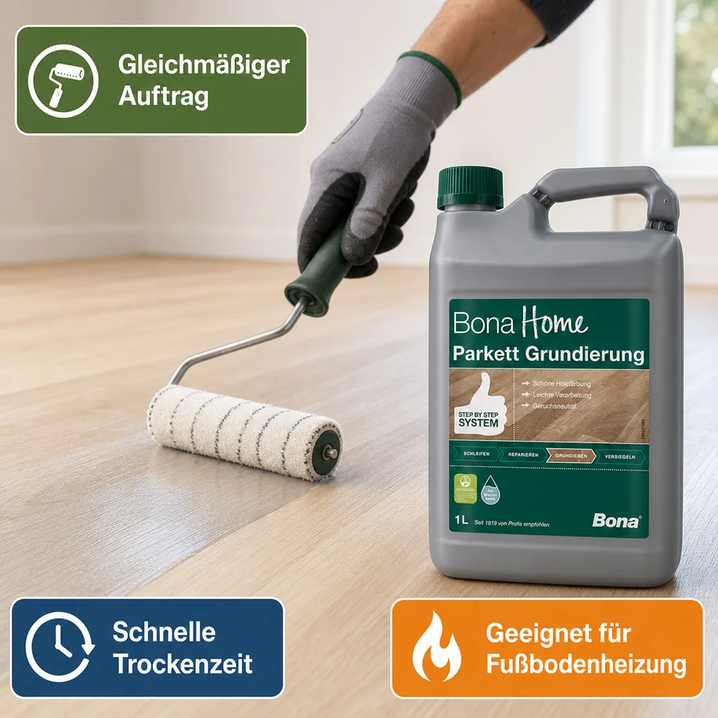 BONA Home Parkett Grundierung 1 Liter auf Wasserbasis