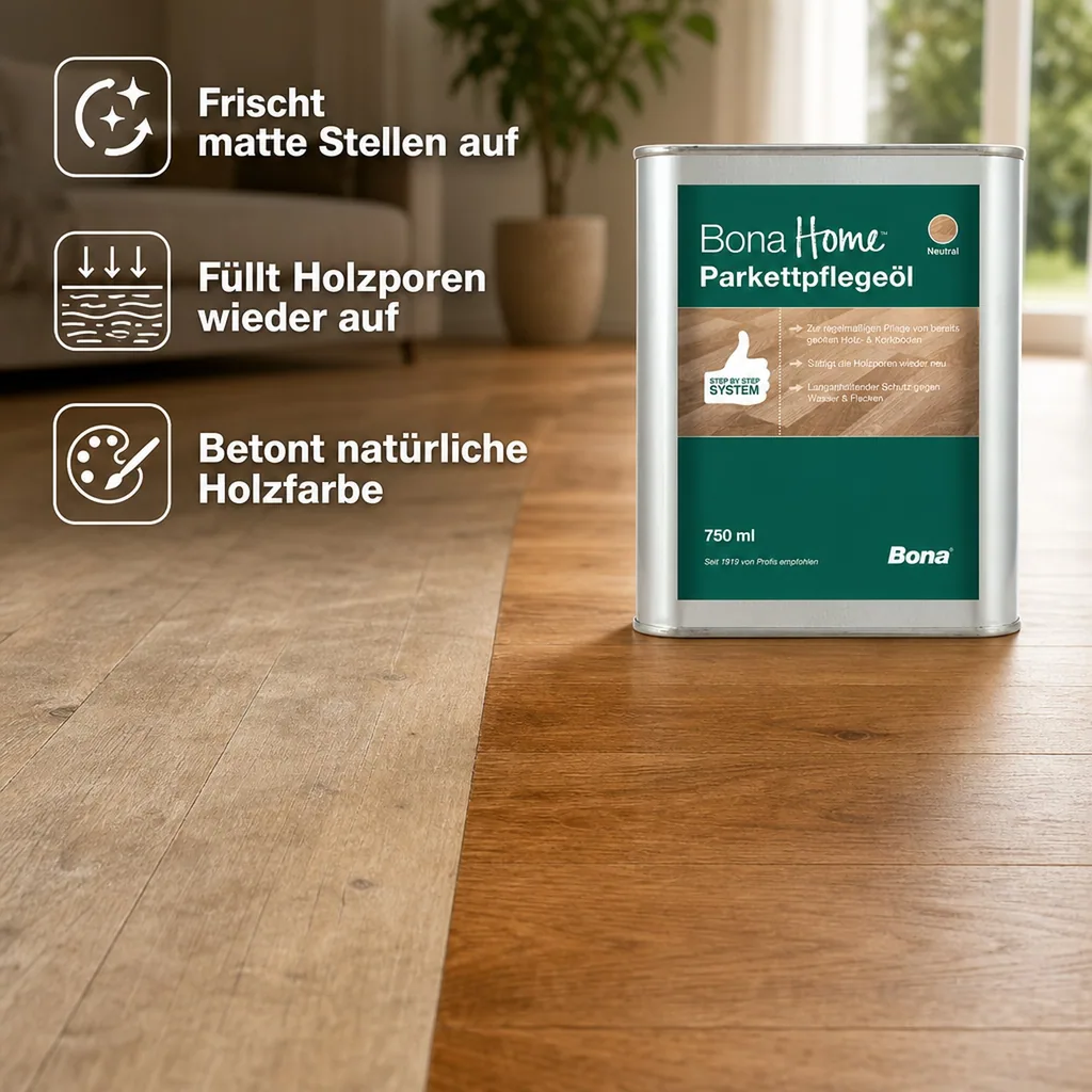 BONA Home Parkettpflegeöl 750 ml neutral