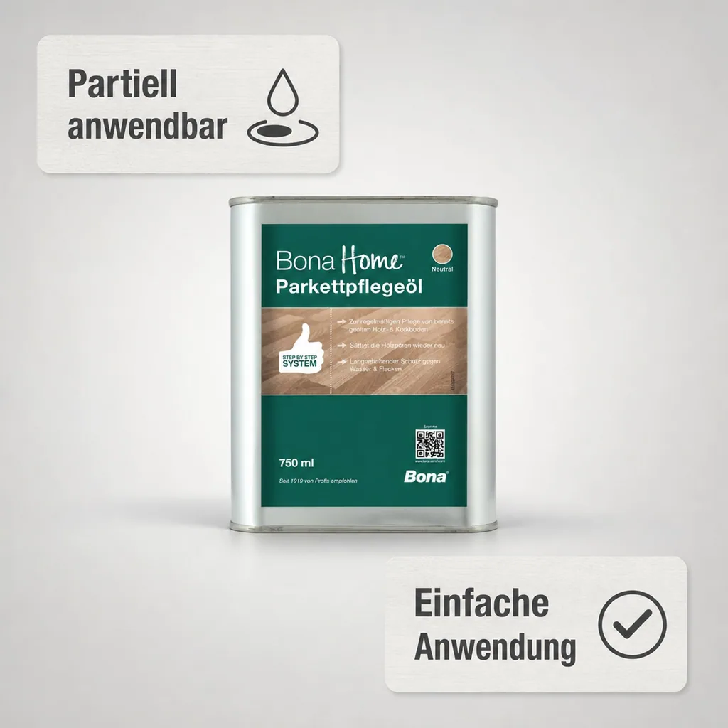 BONA Home Parkettpflegeöl 2,5 Liter neutral