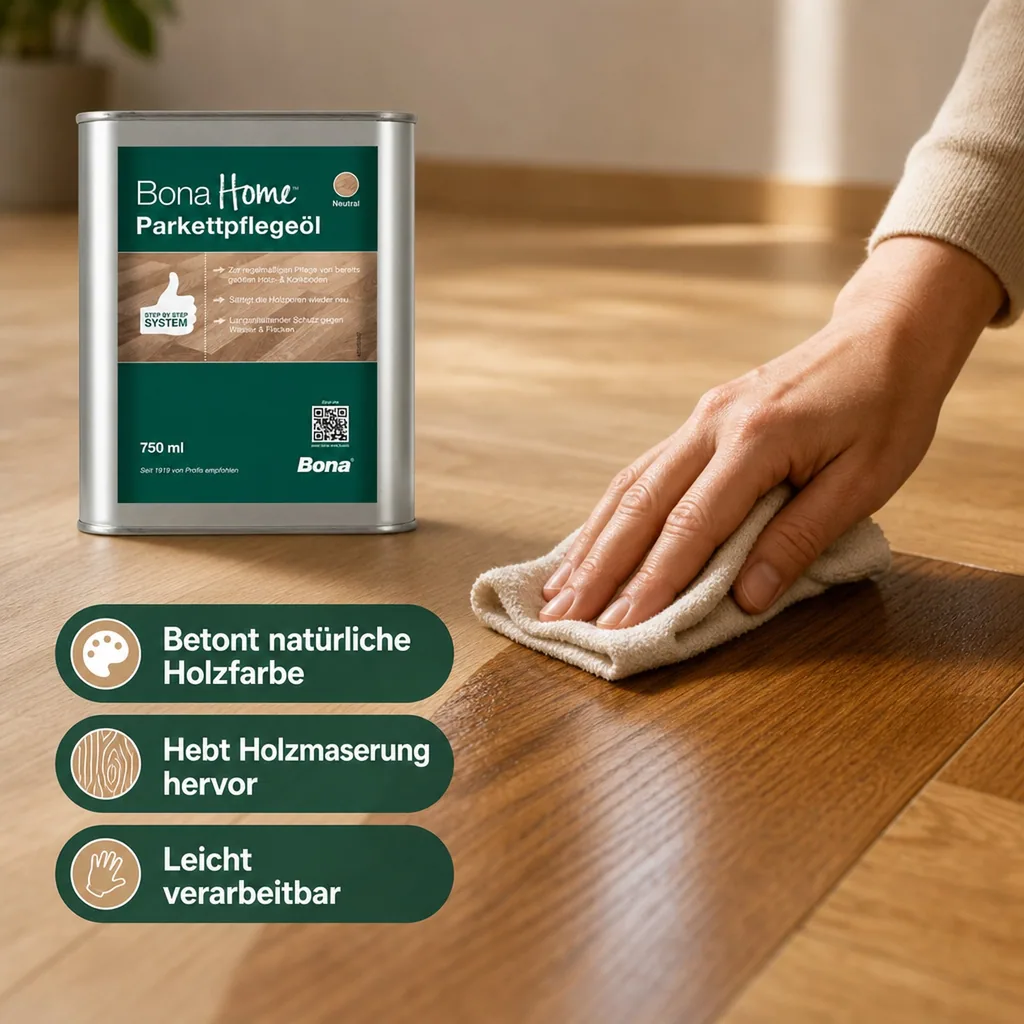 BONA Home Parkettpflegeöl 2,5 Liter neutral