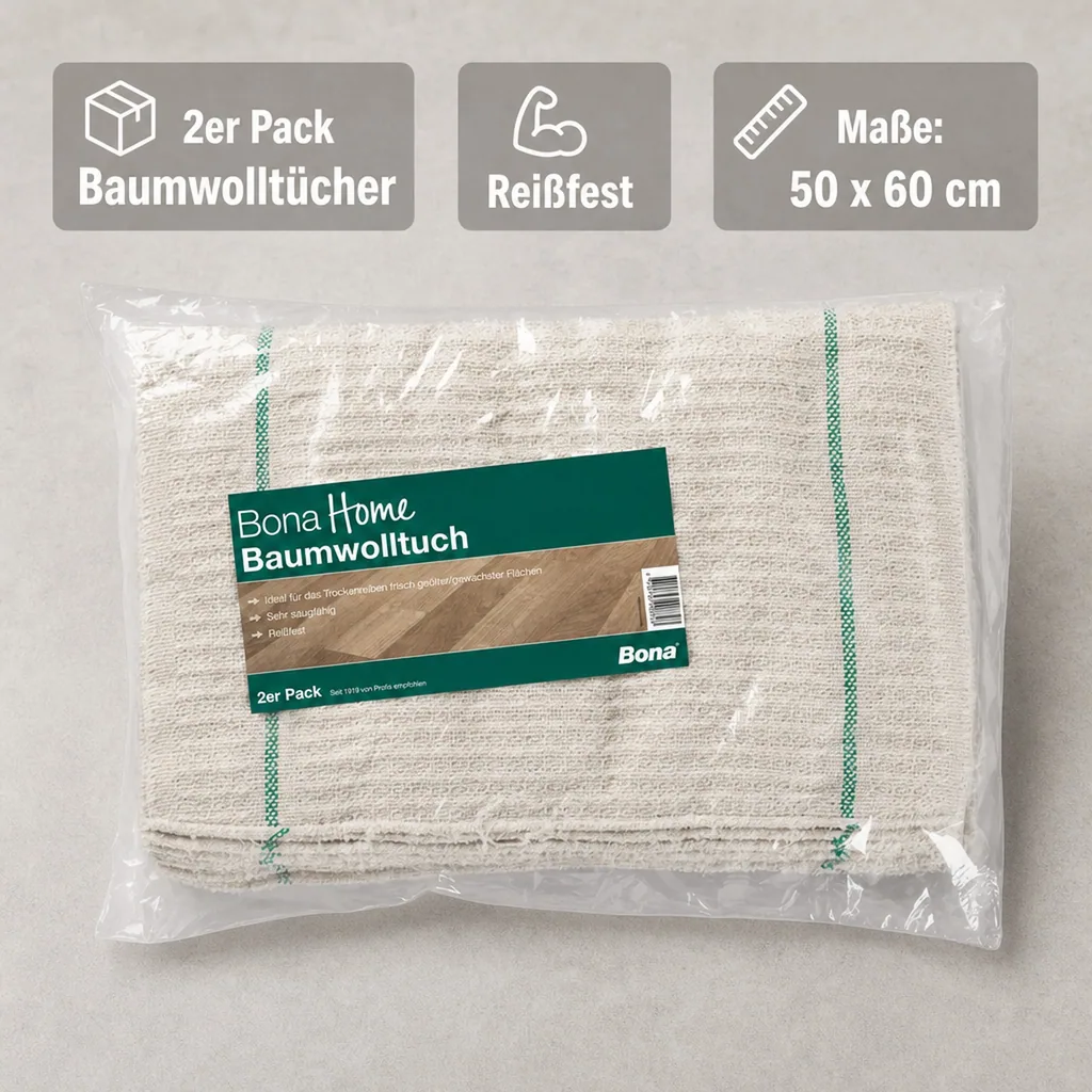 BONA Home Baumwolltuch 2er Pack