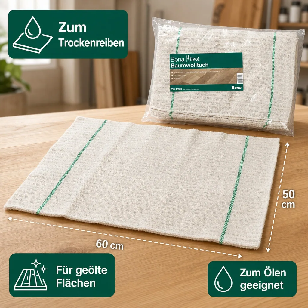 BONA Home Baumwolltuch 2er Pack