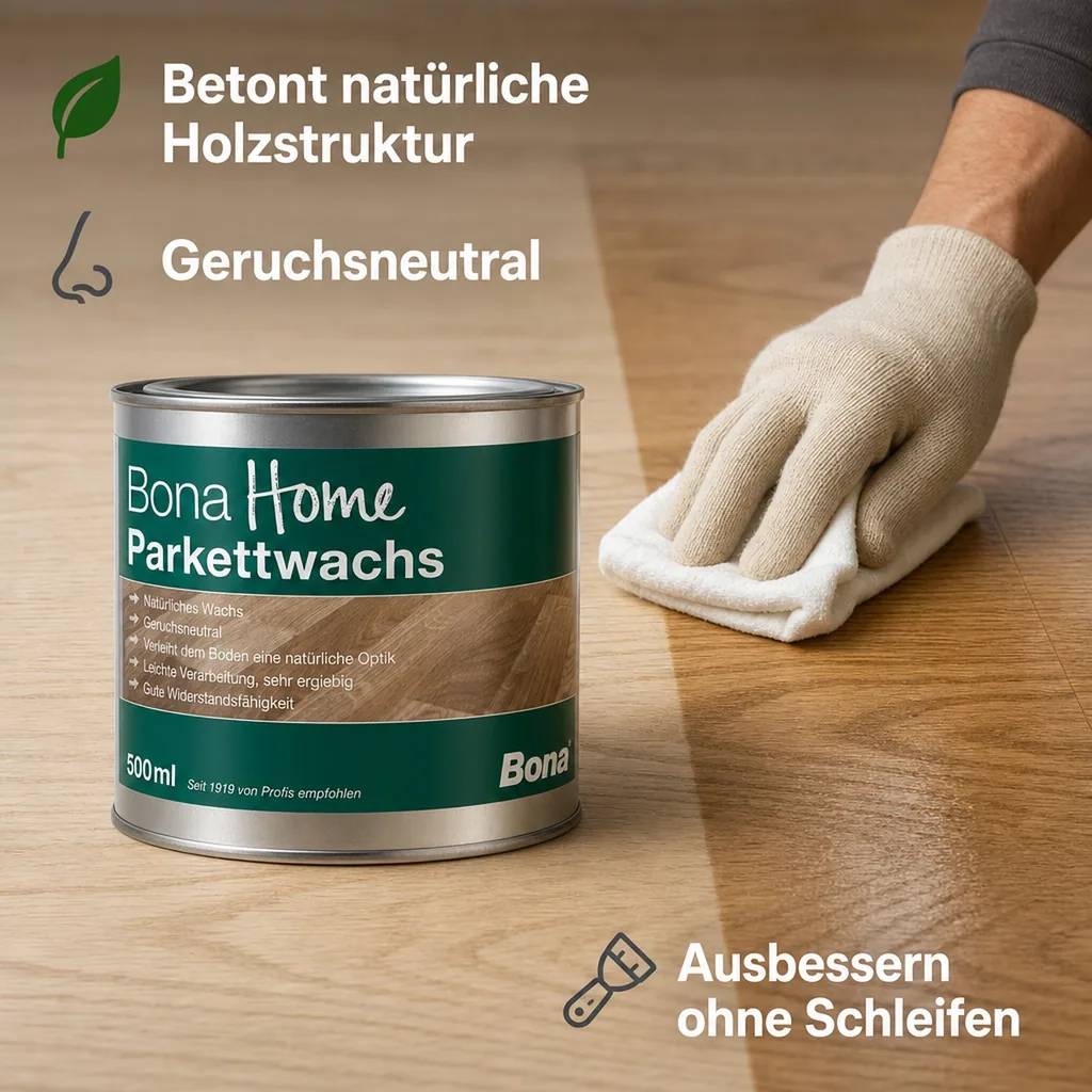 BONA Home Parkettwachs 500 ml