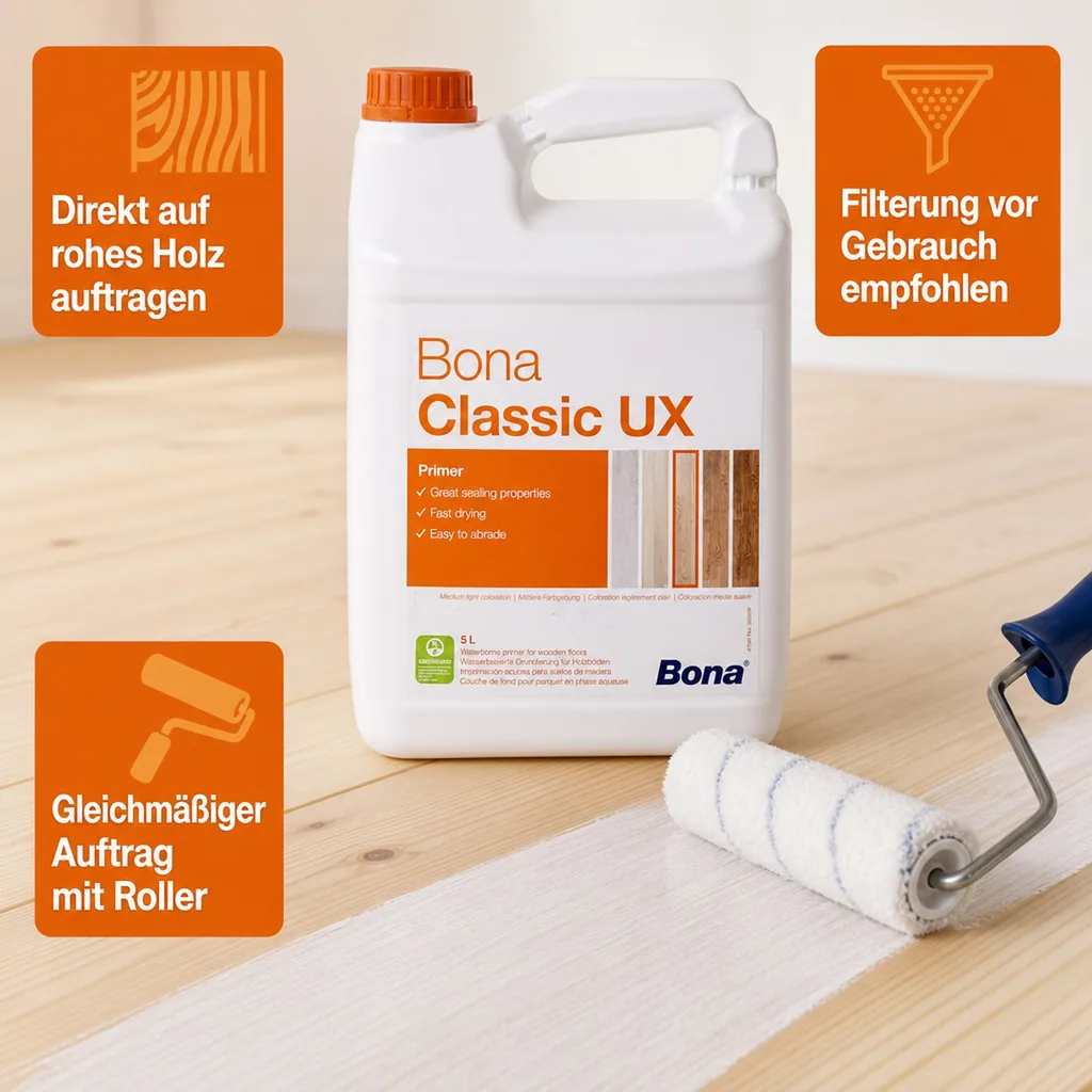BONA Classic UX 5 Liter Wasserbasierte Grundierung