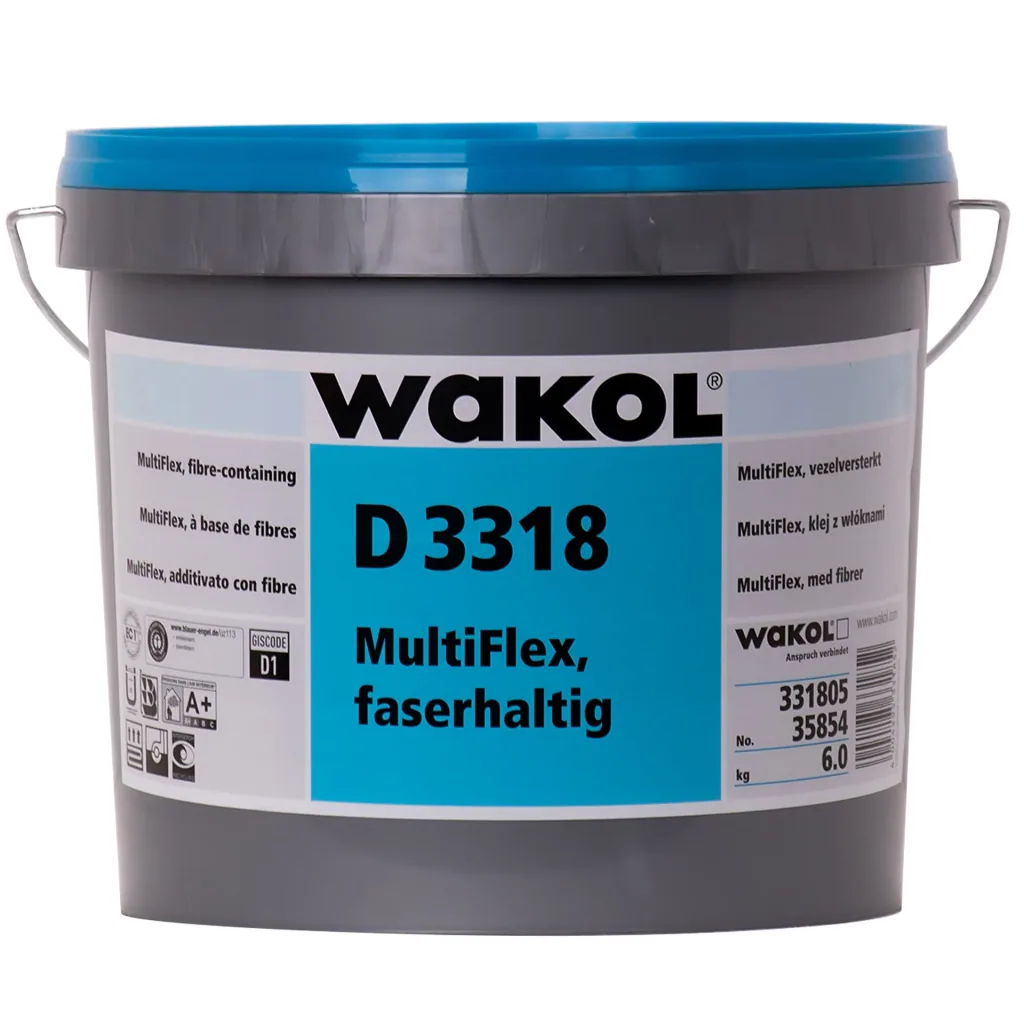 WAKOL D 3318 MultiFlex faserhaltig in verschiedenen Größengebinden