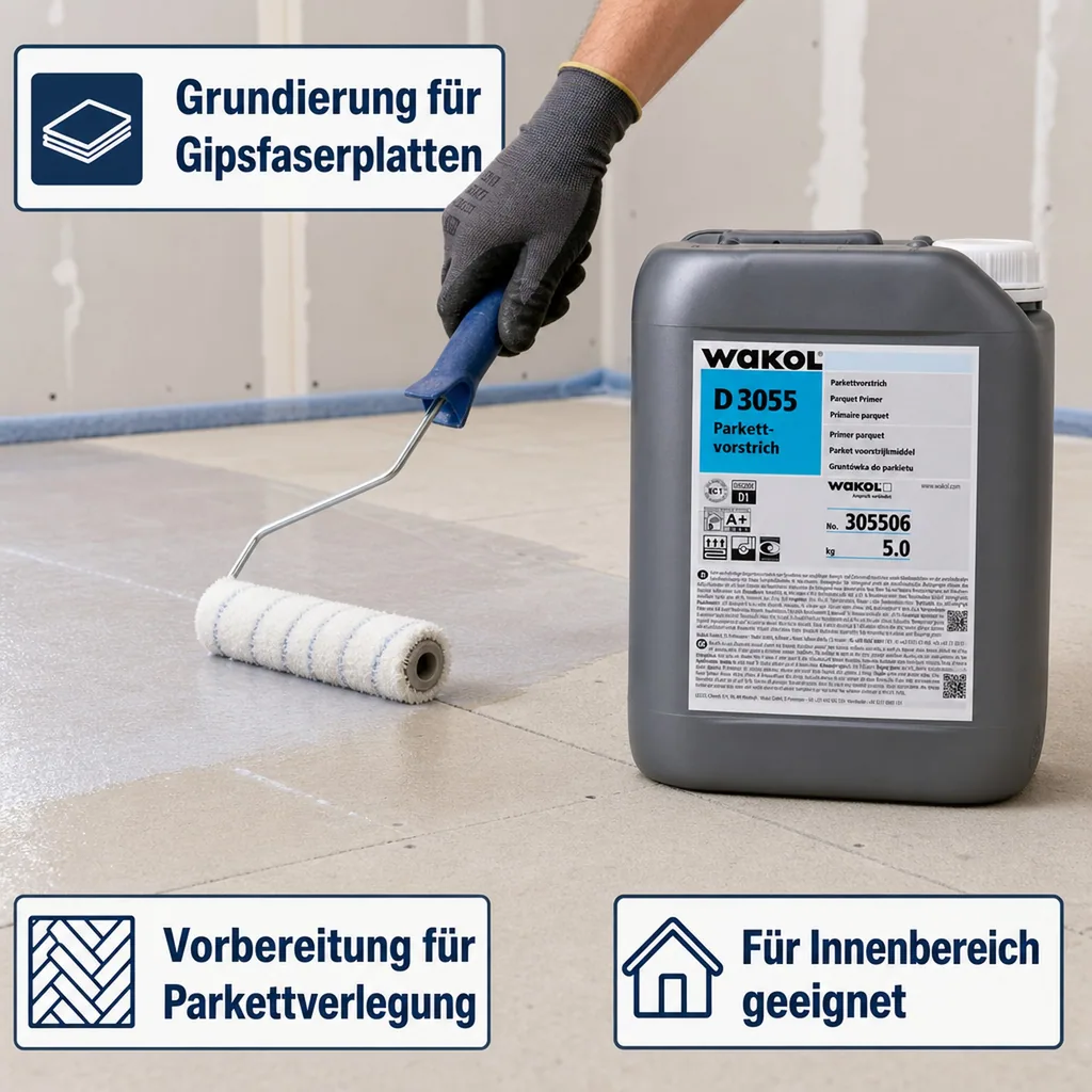WAKOL D 3055 Parkettvorstrich 5kg