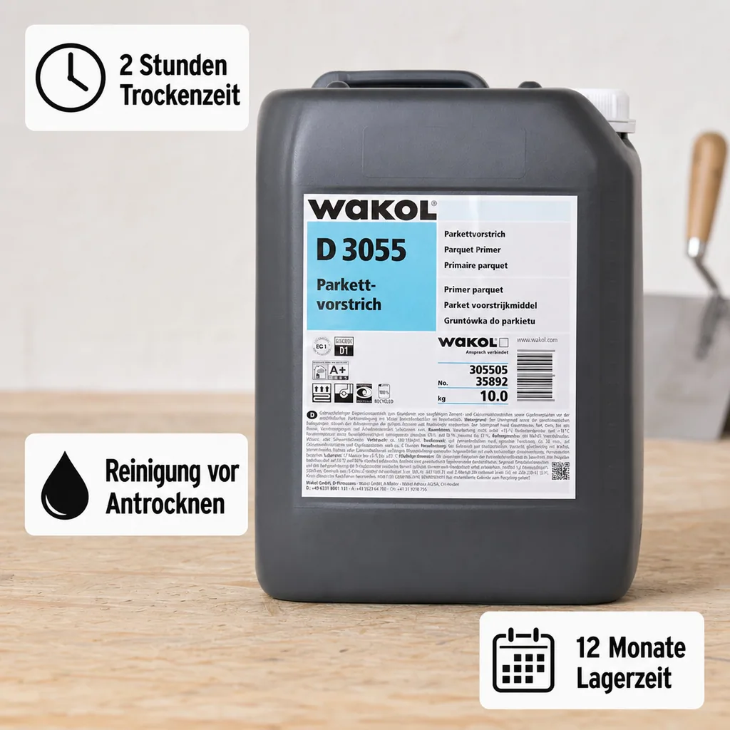 WAKOL D 3055 Parkettvorstrich 10kg