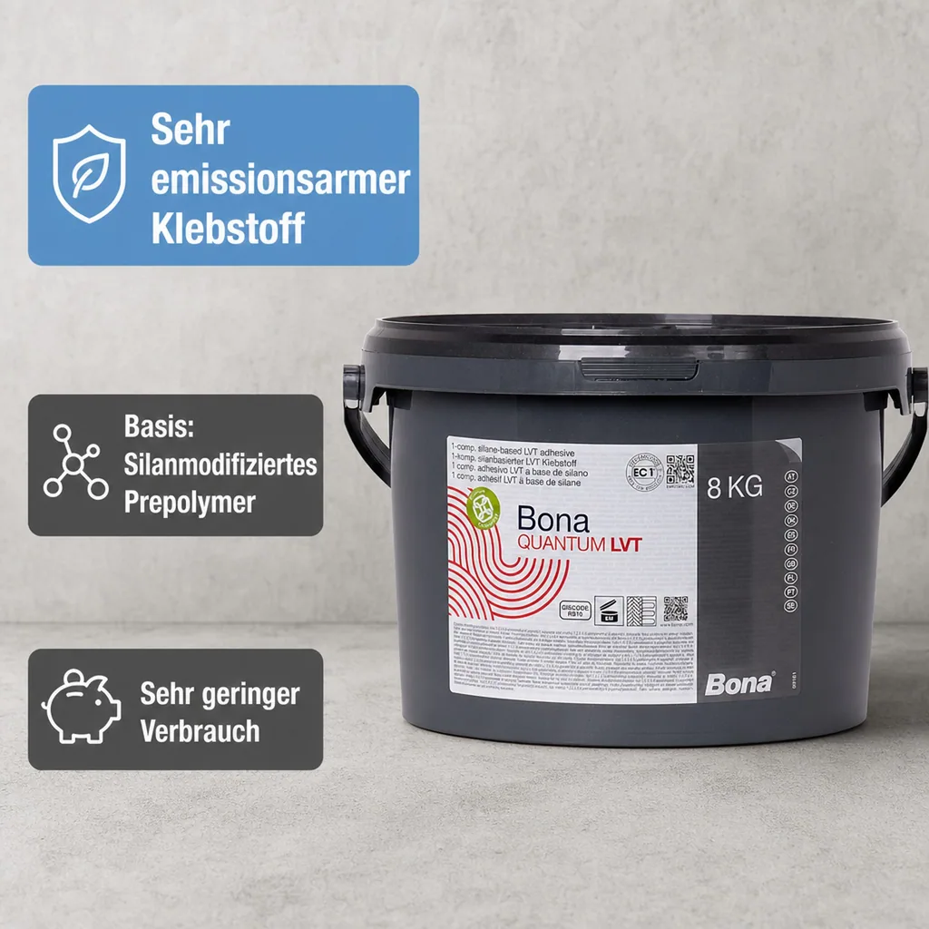 BONA Quantum LVT Parkettkleber 8 kg
