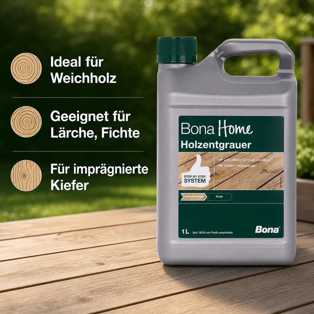 BONA Home Holzentgrauer 1 Liter
