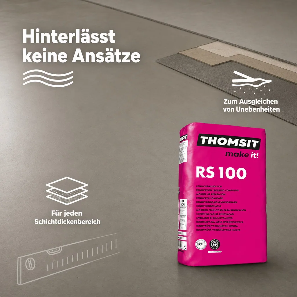 THOMSIT RS 100 Renovier-Ausgleich 25kg