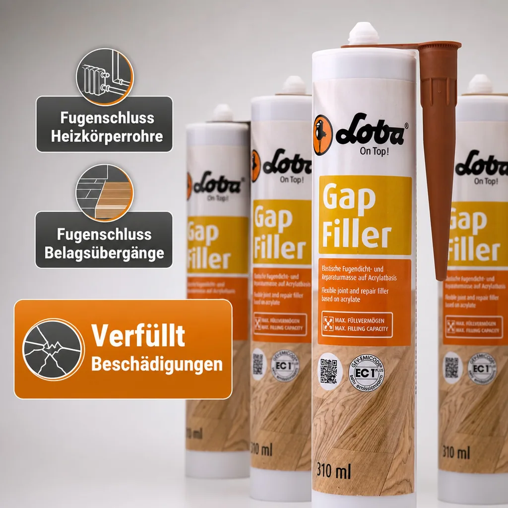 LOBA GapFiller in verschiedenen Farben