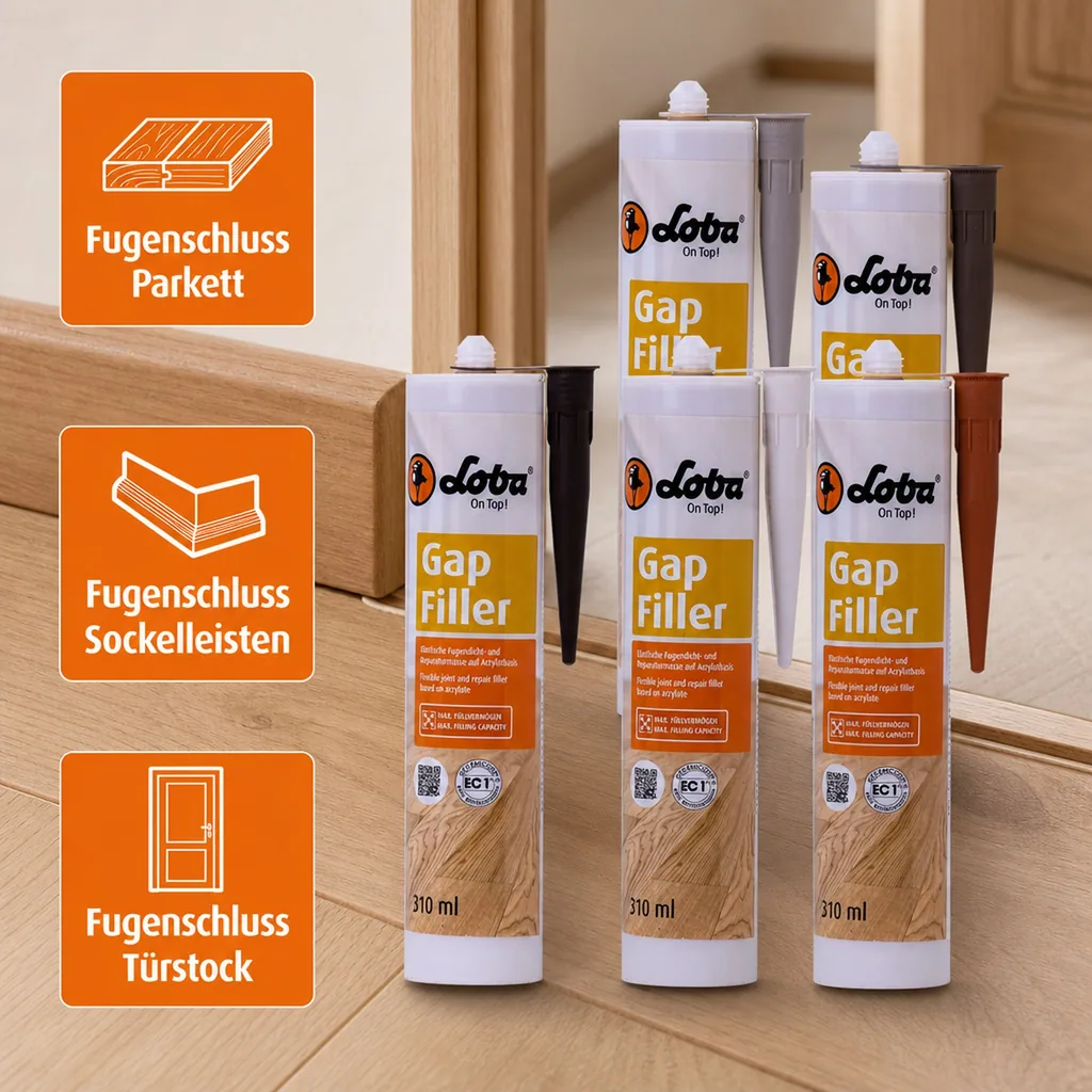 LOBA GapFiller in verschiedenen Farben
