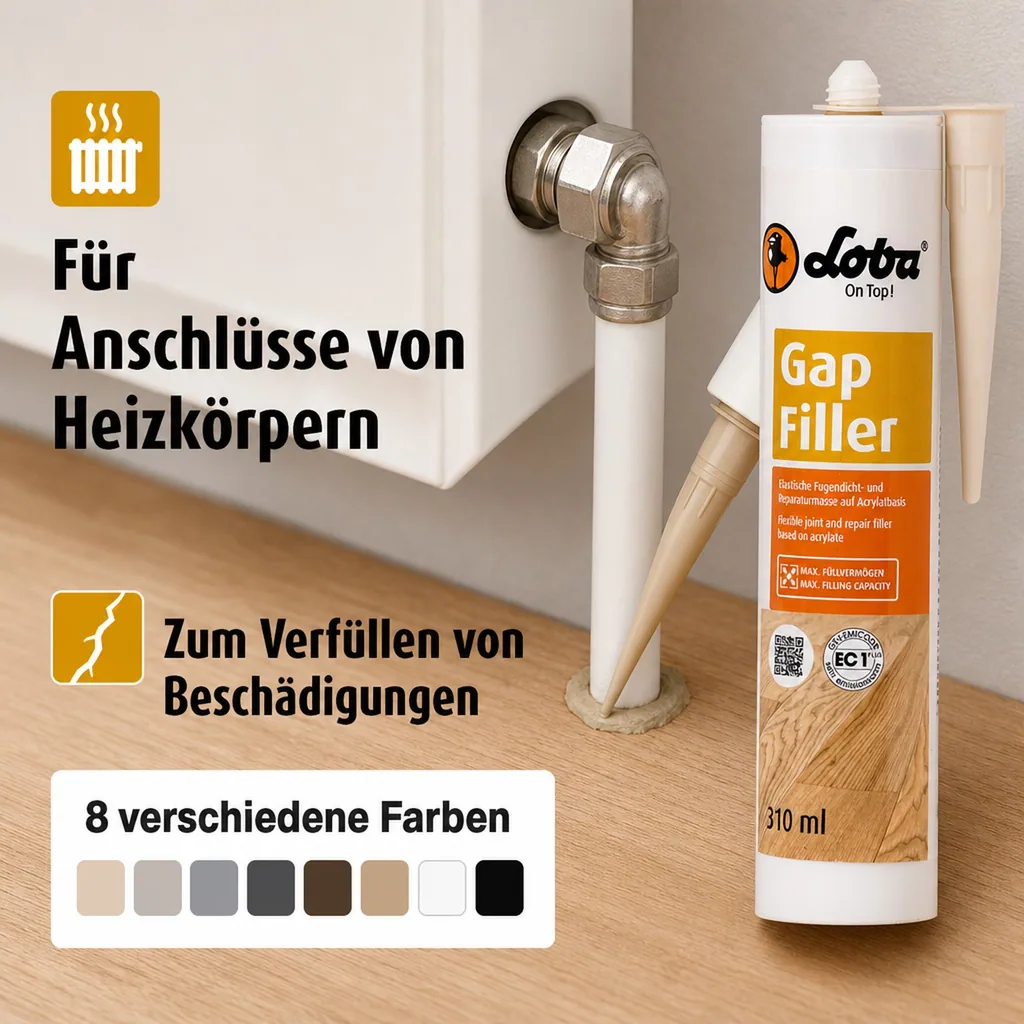 LOBA GapFiller in Weiß