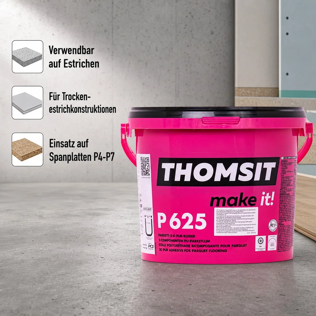THOMSIT P 625 Parkett-2-K-PUR-Kleber 8 kg