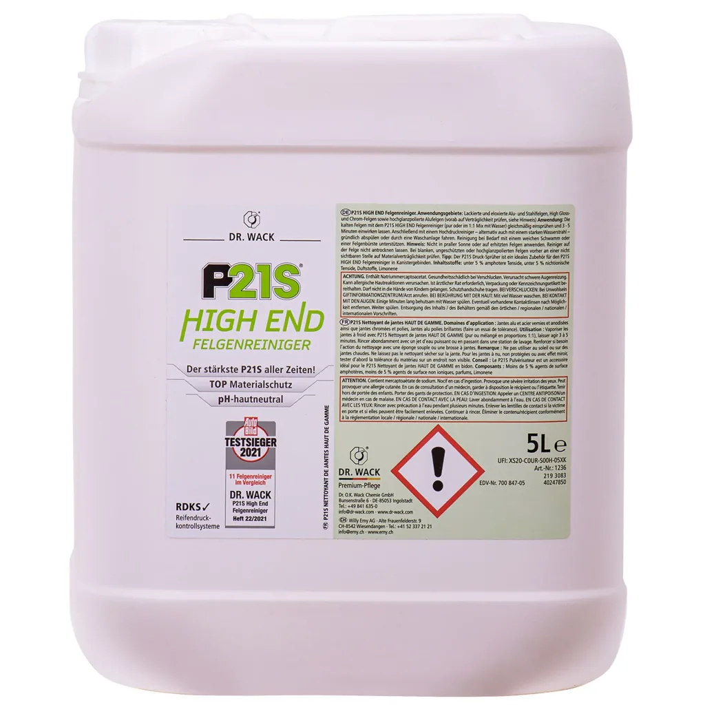 DR. WACK KFZ HIGH END Felgenreiniger in verschiedenen Größengebinden