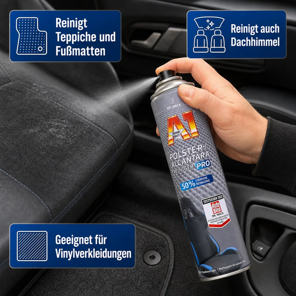 DR. WACK A1 Polster-/ Alcantara Reiniger Pro 400 ml