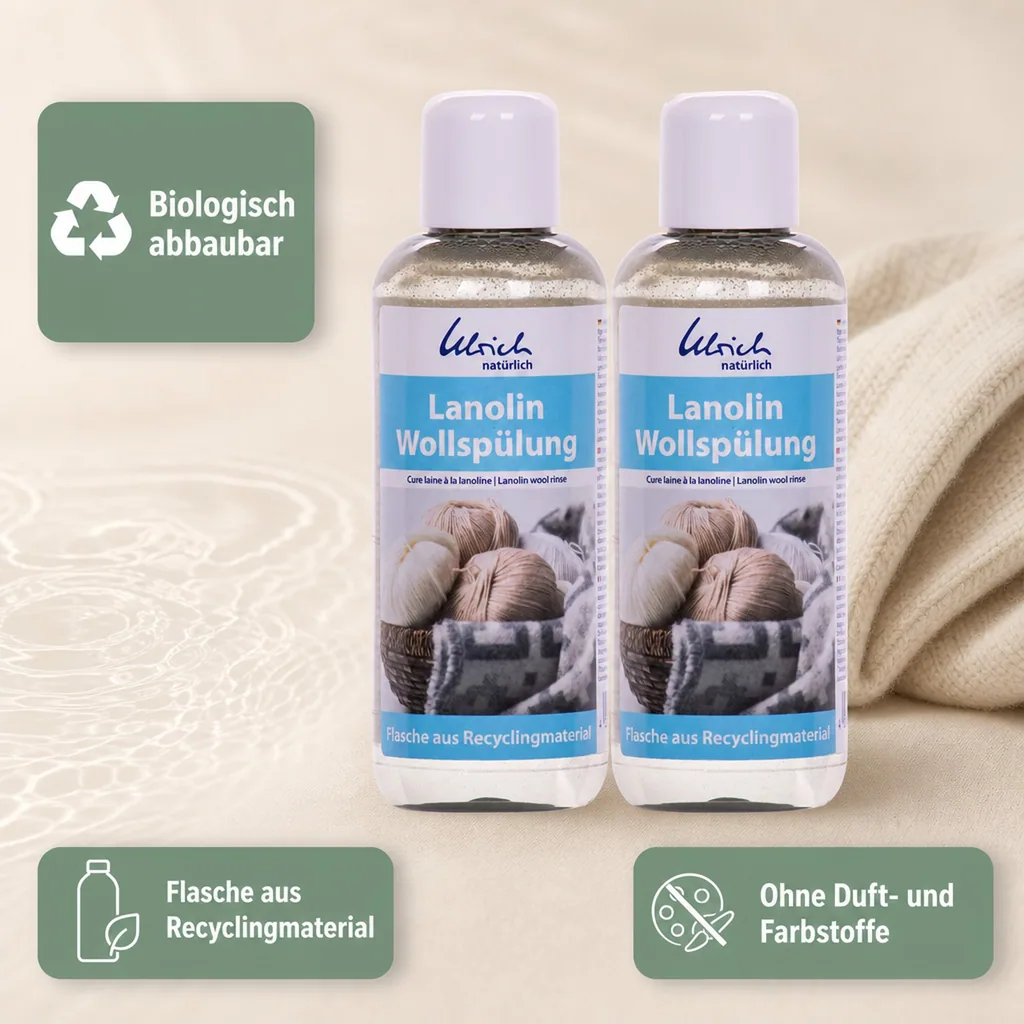ULRICH natürlich Lanolin Wollspülung 2 x 250 ml