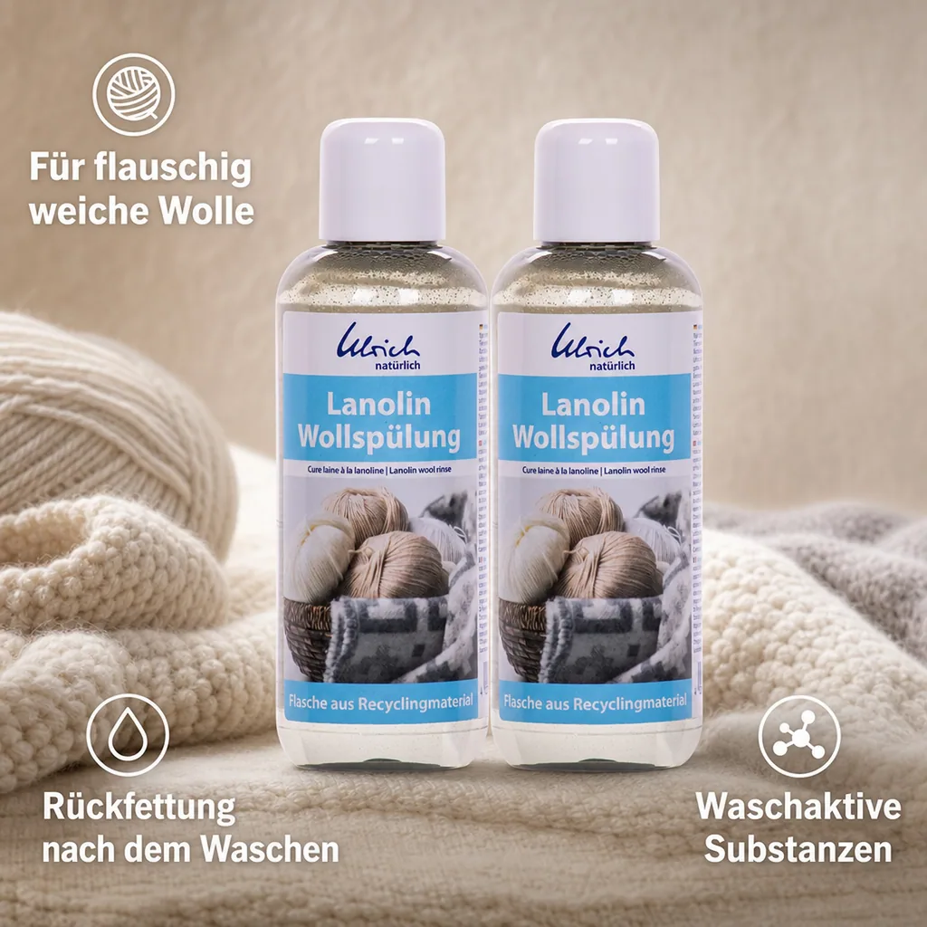 ULRICH natürlich Lanolin Wollspülung 2 x 250 ml