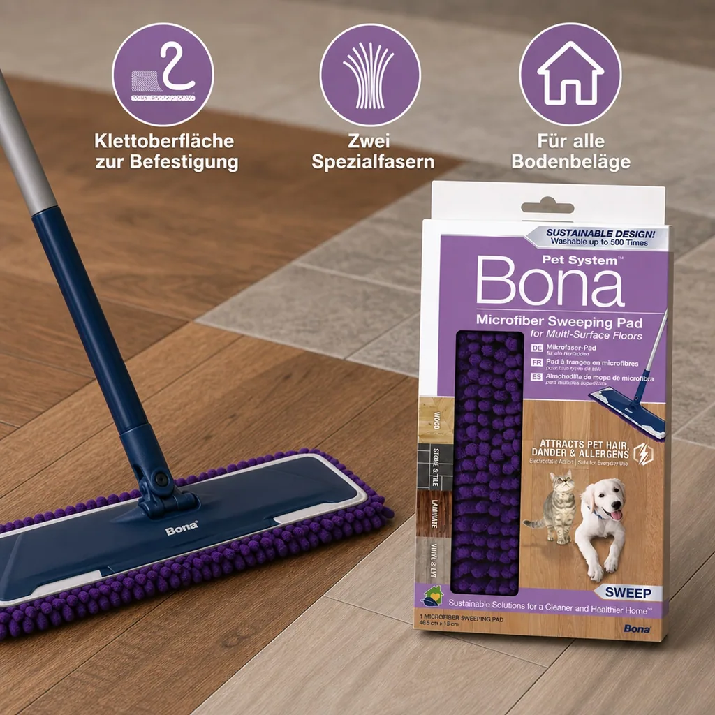 Bona Pet System™ Mikrofaser Sweeping Pad
