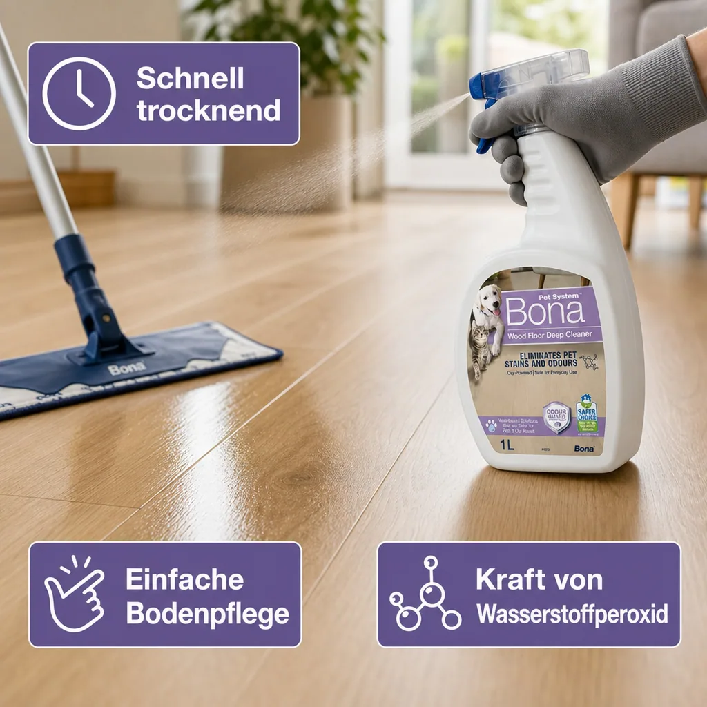 Bona Pet System Sprühreiniger für Holzböden